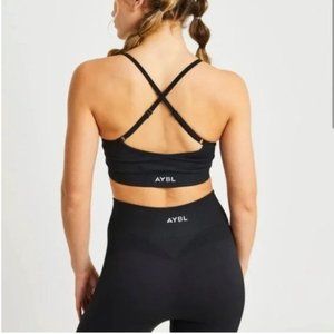AYBL Motion Seamless Sports Bra Black Size Small